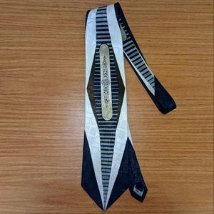 Vintage Pierre Balmain Couture Wide Tie 100% Silk